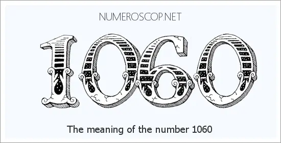 Angel number 1060 meaning