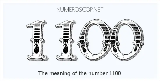 Angel number 1100 meaning