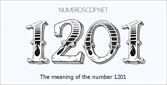 Angel number 1201 meaning