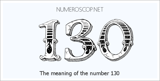 Angel number 130 meaning