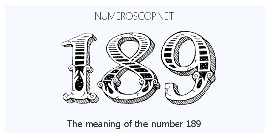 Angel number 189 meaning