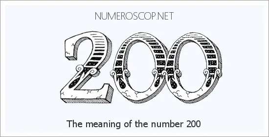 Angel number 200 meaning