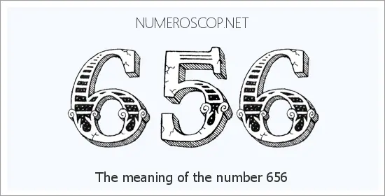 Angel number 656 meaning