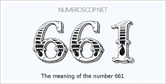 Angel number 661 meaning