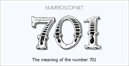 Angel number 701 meaning