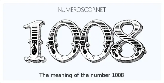 Angel number 1008 meaning