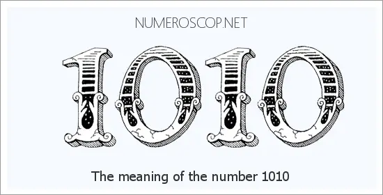 Angel number 1010 meaning
