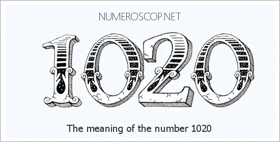 Angel number 1020 meaning