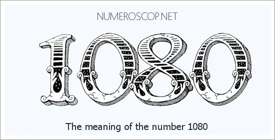 Angel number 1080 meaning
