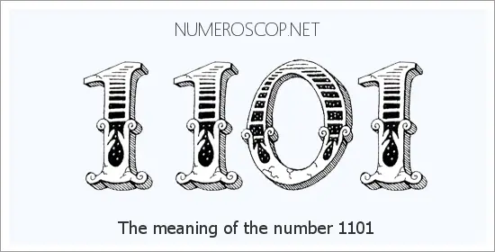 Angel number 1101 meaning