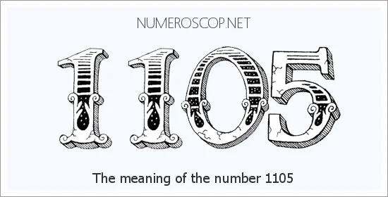 Angel number 1105 meaning