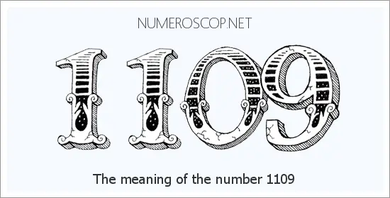 Angel number 1109 meaning