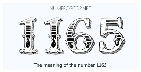 Meaning of 1165 Angel Number - Seeing 1165 - What does the number ...
