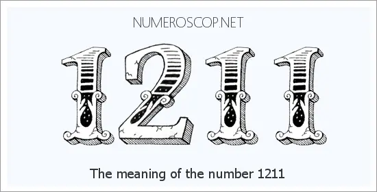Angel number 1211 meaning