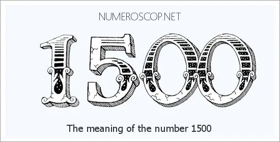 Meaning of 1500 Angel Number Seeing 1500 What does the number mean 