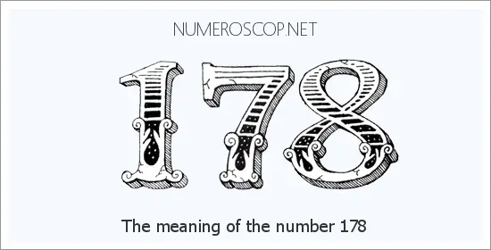 Angel number 178 meaning