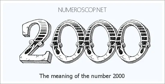 Angel number 2000 meaning