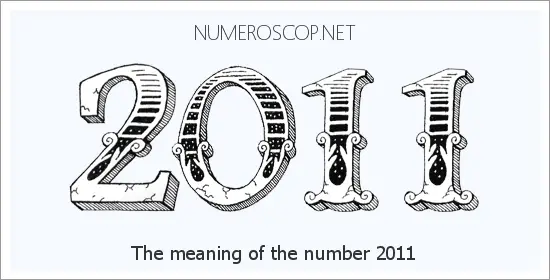 Angel number 2011 meaning