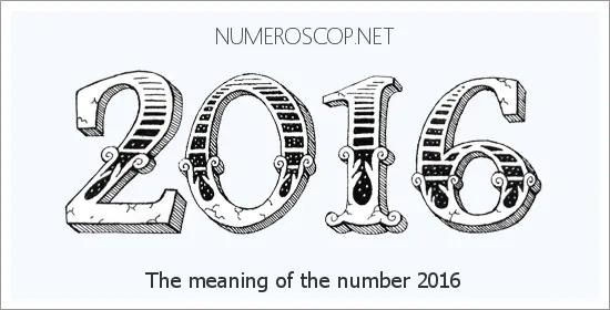 Angel number 2016 meaning
