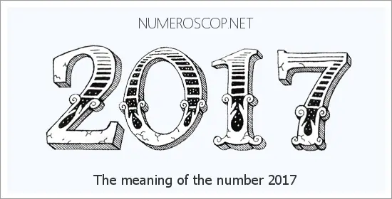 Angel number 2017 meaning