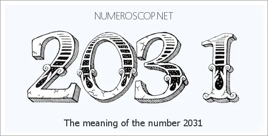 Angel number 2031 meaning
