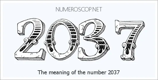 Angel number 2037 meaning