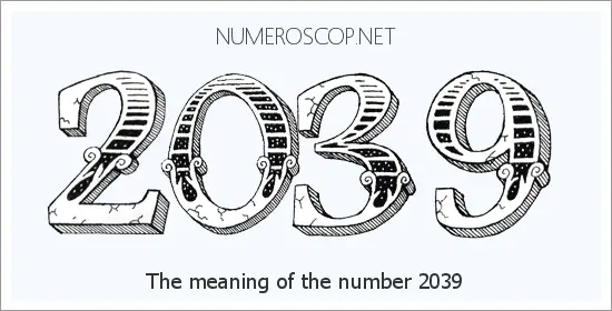 Angel number 2039 meaning