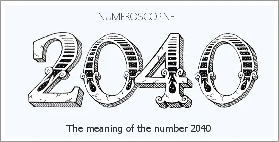 Angel number 2040 meaning