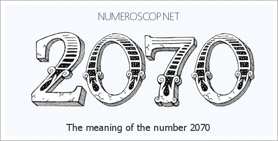 Angel number 2070 meaning