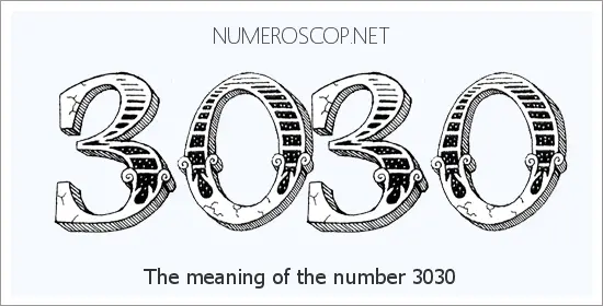 Angel number 3030 meaning