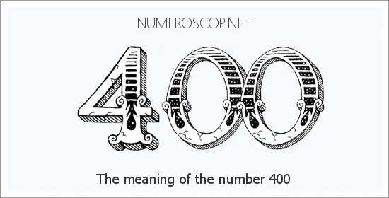 Angel number 400 meaning