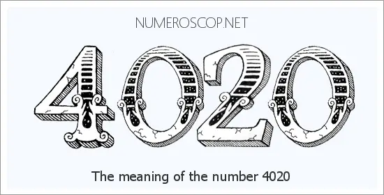 Angel number 4020 meaning