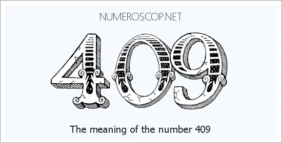 Angel number 409 meaning