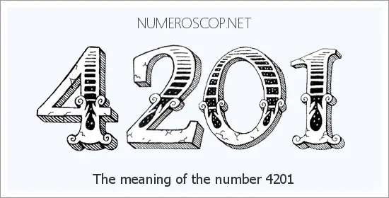 Angel number 4201 meaning