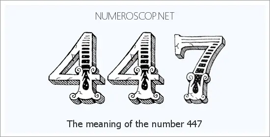 Meaning of 447 Angel Number - Seeing 447 - What does the number mean?