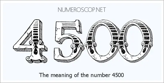 Angel number 4500 meaning