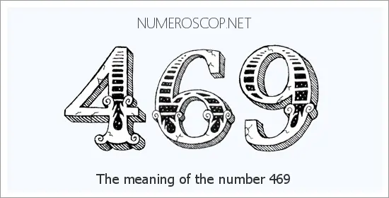 Angel number 469 meaning