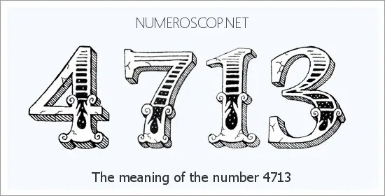 Angel number 4713 meaning