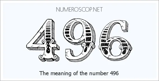Meaning of 496 Angel Number - Seeing 496 - What does the number mean?