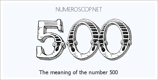Angel number 500 meaning