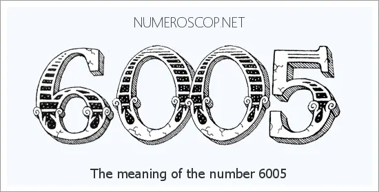 Angel number 6005 meaning