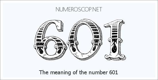 Angel number 601 meaning