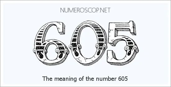Angel number 605 meaning