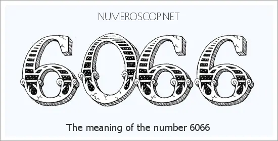 Angel number 6066 meaning