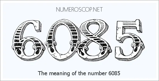 Angel number 6085 meaning