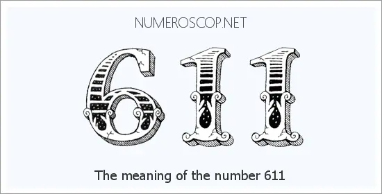 Angel number 611 meaning