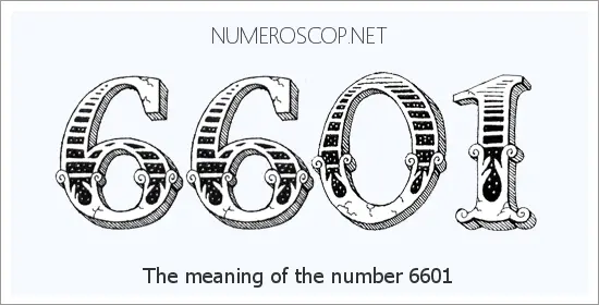 Angel number 6601 meaning