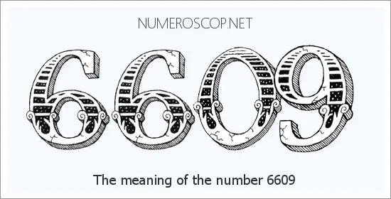 Angel number 6609 meaning