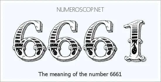 Angel number 6661 meaning