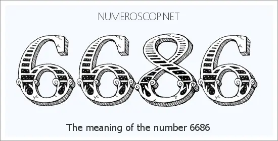 Angel number 6686 meaning